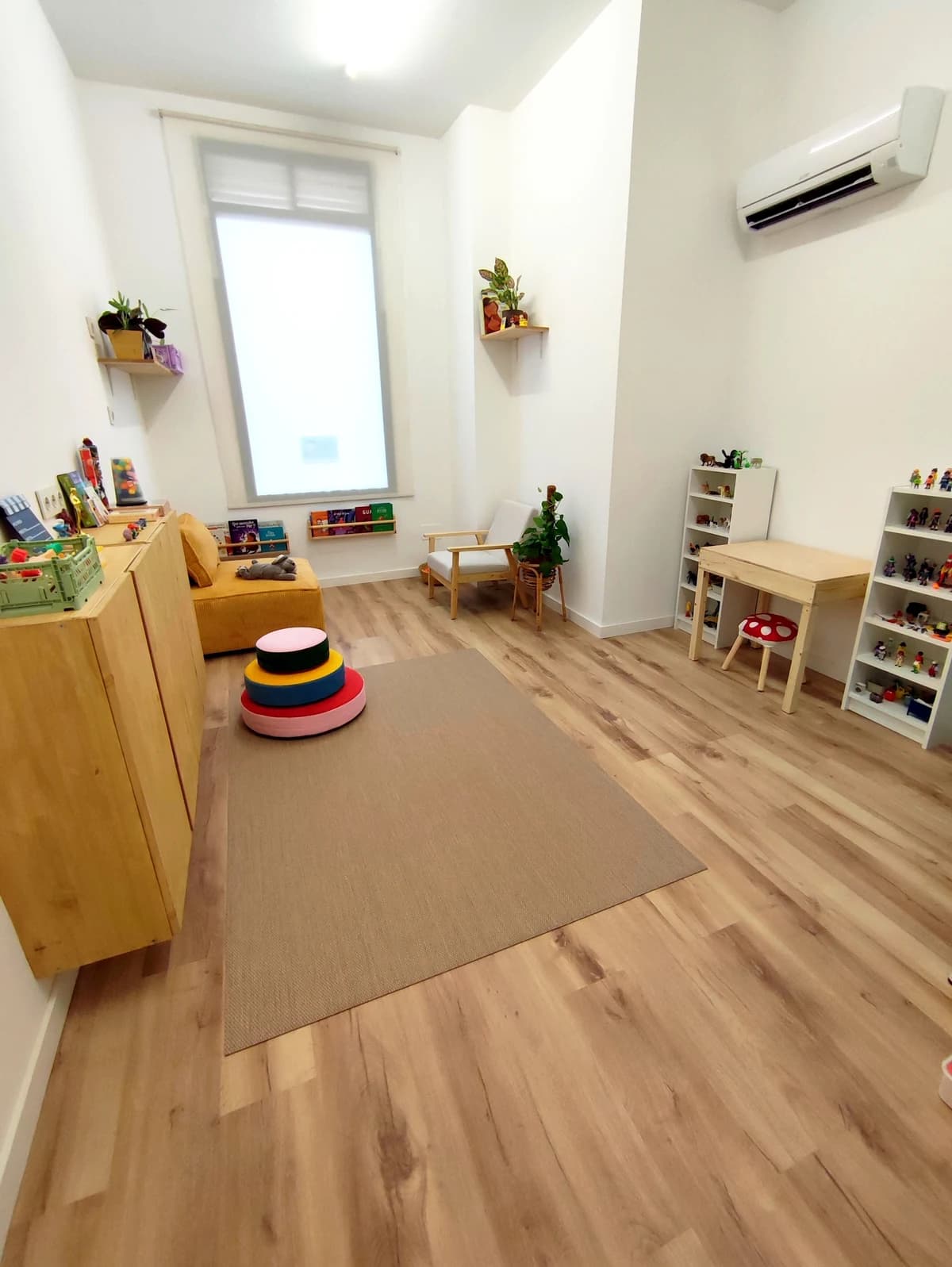 Sala de terapia infantil del Centro PAI en Sant Andreu, Barcelona