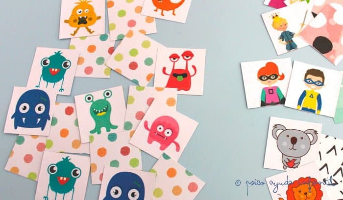 Psico Ayuda Infantil - Taller infantil: Haz tu propio juego Memory
