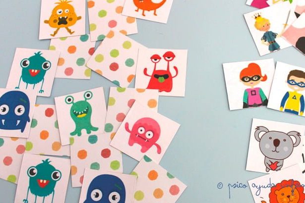 Psico Ayuda Infantil - Taller infantil: Haz tu propio juego Memory