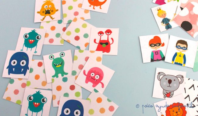 Psico Ayuda Infantil - Taller infantil: Haz tu propio juego Memory