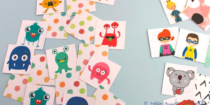 Psico Ayuda Infantil - Taller infantil: Haz tu propio juego Memory