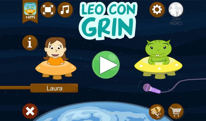 Psico Ayuda Infantil - Psico Ayuda Infantil recomienda las Apps de Educaplanet - Leo con Grin